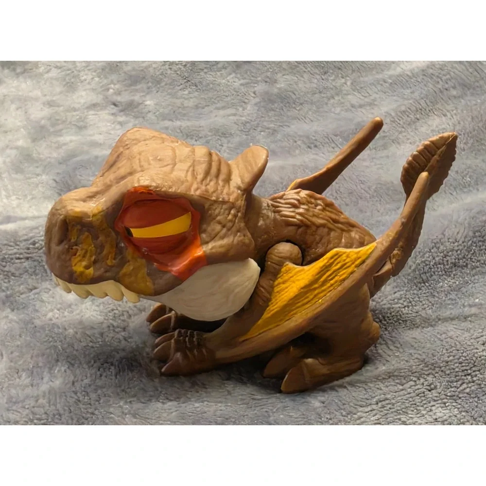 Jurassic World Snap Squad Dimorphodon Brown Yellow Camp Cretaceous Mini Figure